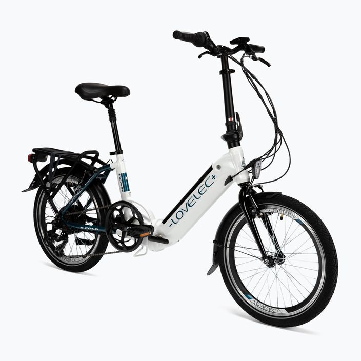 Lovelec Izar 12Ah електрически велосипед бял B400256 2