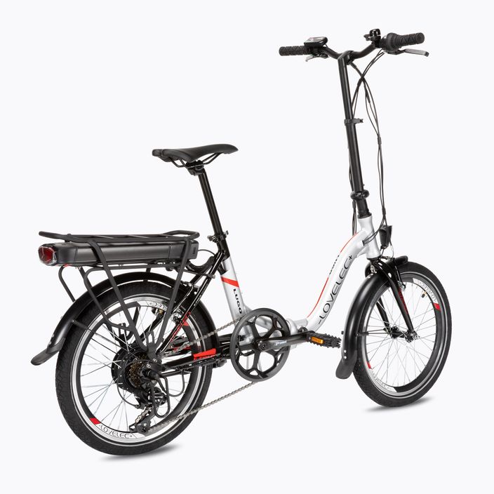 Lovelec Lugo 10Ah сребърен електрически велосипед B400261 3