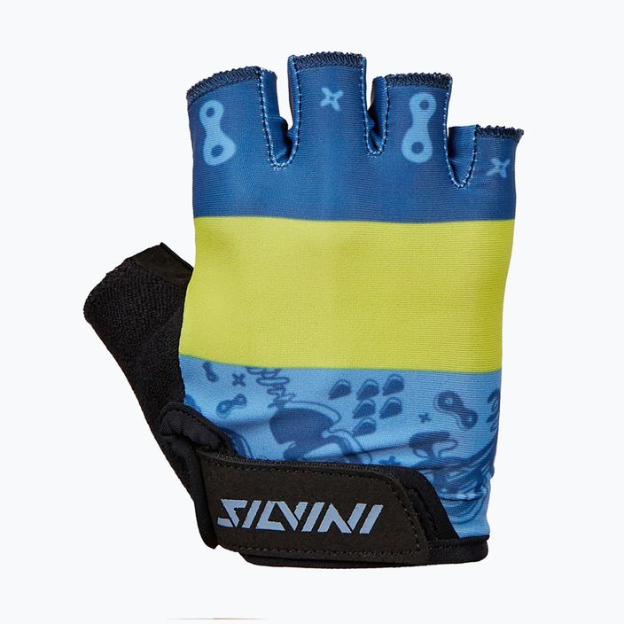 SILVINI Детски ръкавици за колоездене Punta черни/сини 3119-CA1438/8301 4