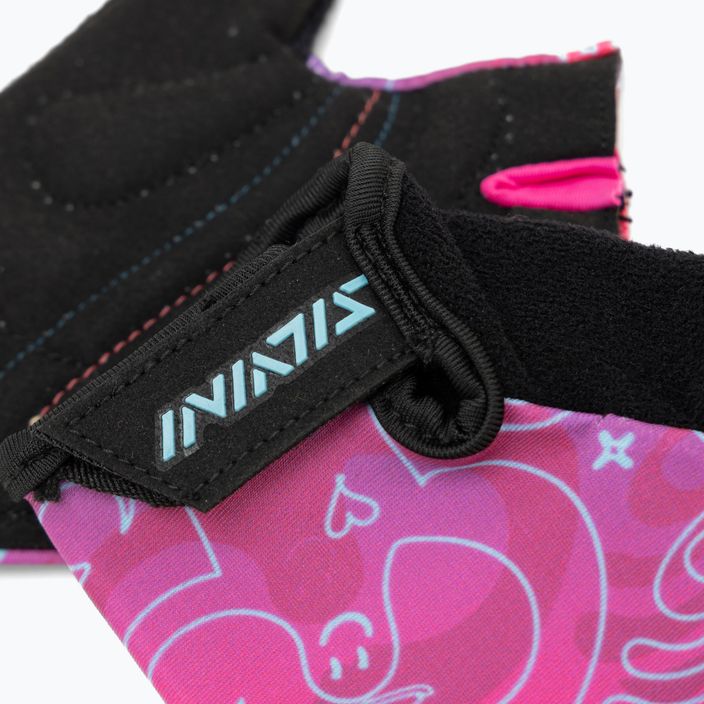 SILVINI Детски ръкавици за колоездене Punta черни/розови 3119-CA1438/8911 3