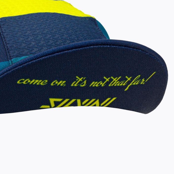 Велосипедна шапка под каска SILVINI Cameri син-зелен 3121-UA1816/32420 6