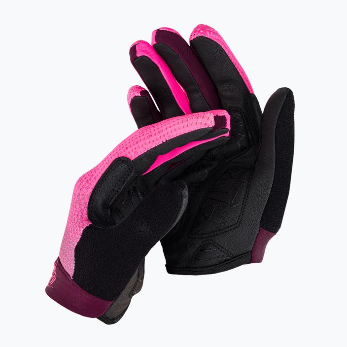 SILVINI Calvi детски ръкавици за колоездене черни/розови 3123-CA2270/52911
