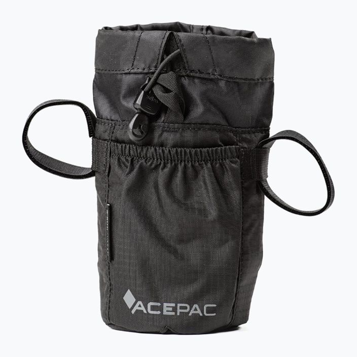 Acepac Чанта за бутилки за велосипед MKIII 0,65 л черна