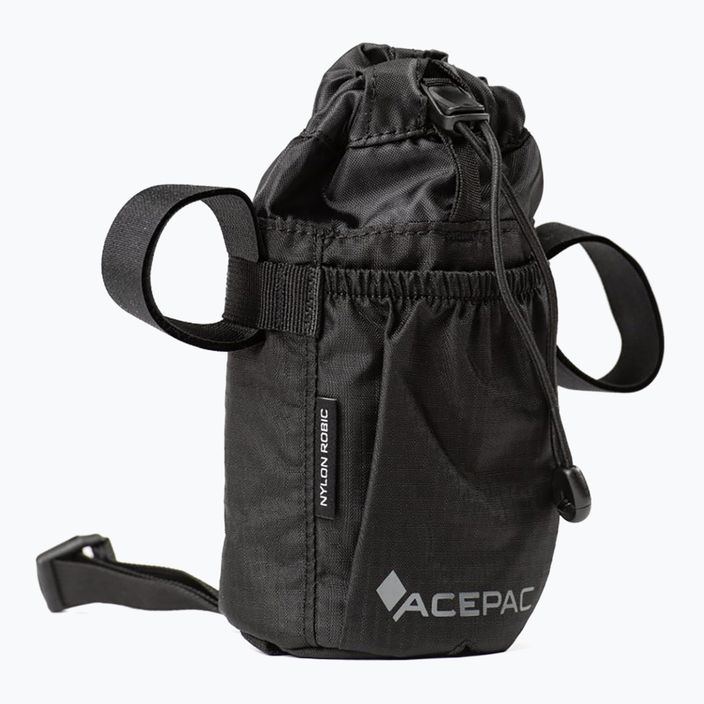 Acepac Чанта за бутилки за велосипед MKIII 0,65 л черна 3