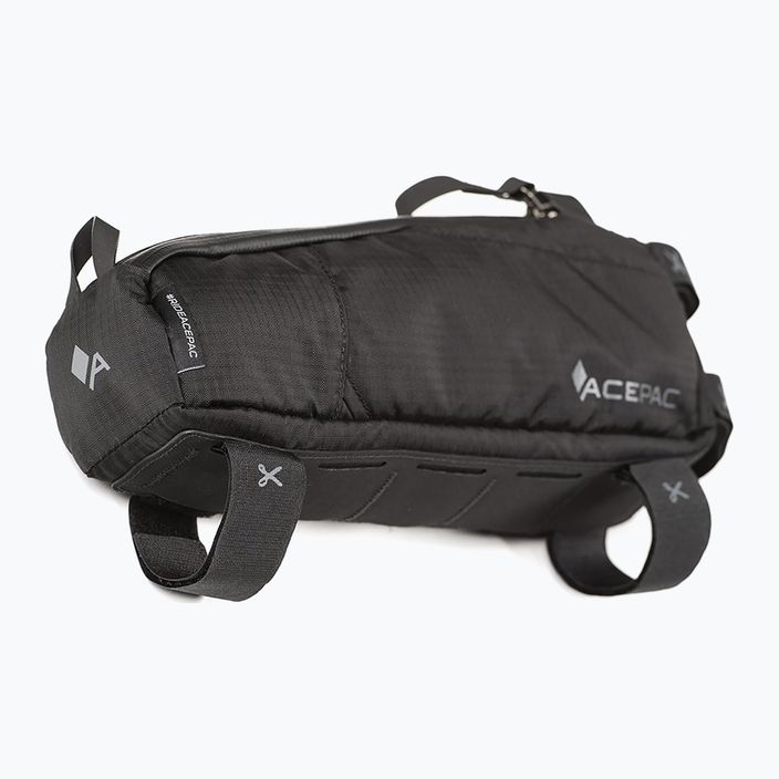 Acepac Чанта за гориво L MKIII 1,2 л черна чанта за велосипедна рамка 5