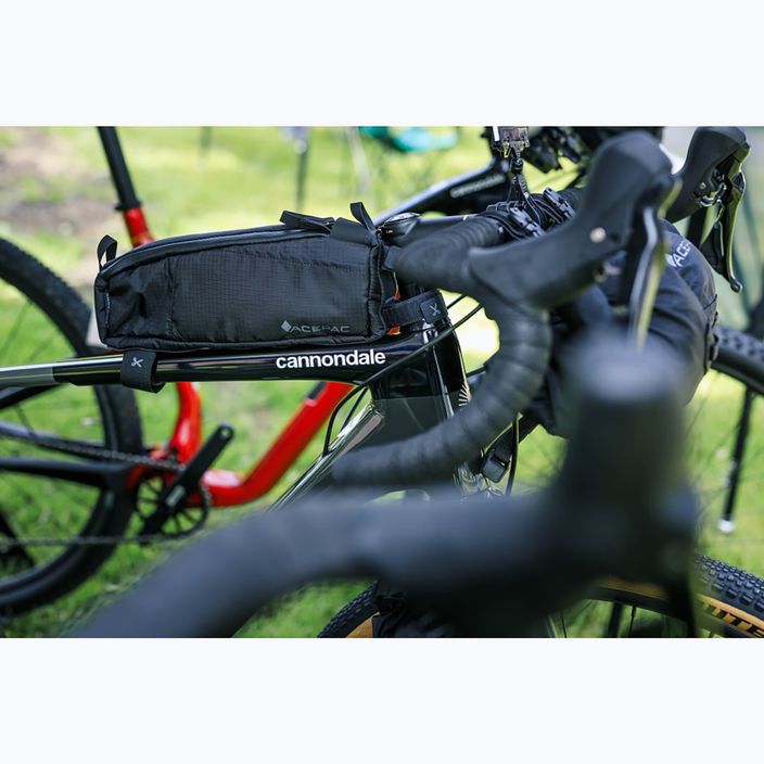 Acepac Чанта за гориво L MKIII 1,2 л черна чанта за велосипедна рамка 7