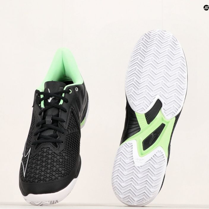 Мъжки обувки за тенис Mizuno Wave Exceed Tour 5 CC black / silver / techno green 13