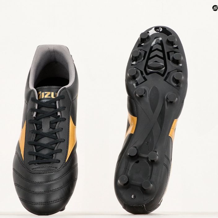 Мъжки футболни обувки Mizuno Morelia II Club MD black/gold/dark shadow 13