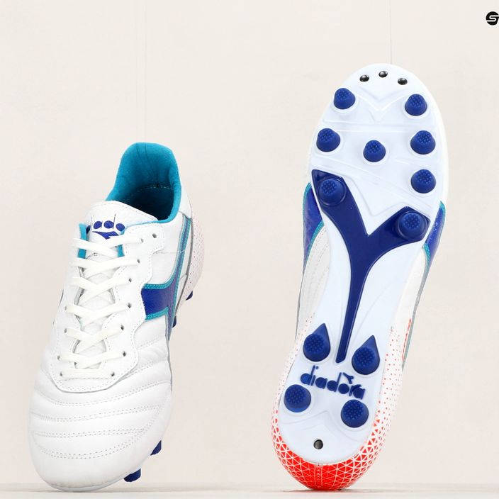 Мъжки футболни обувки Diadora Brasil Italy OG GR LT+ MDPU white/navy 19