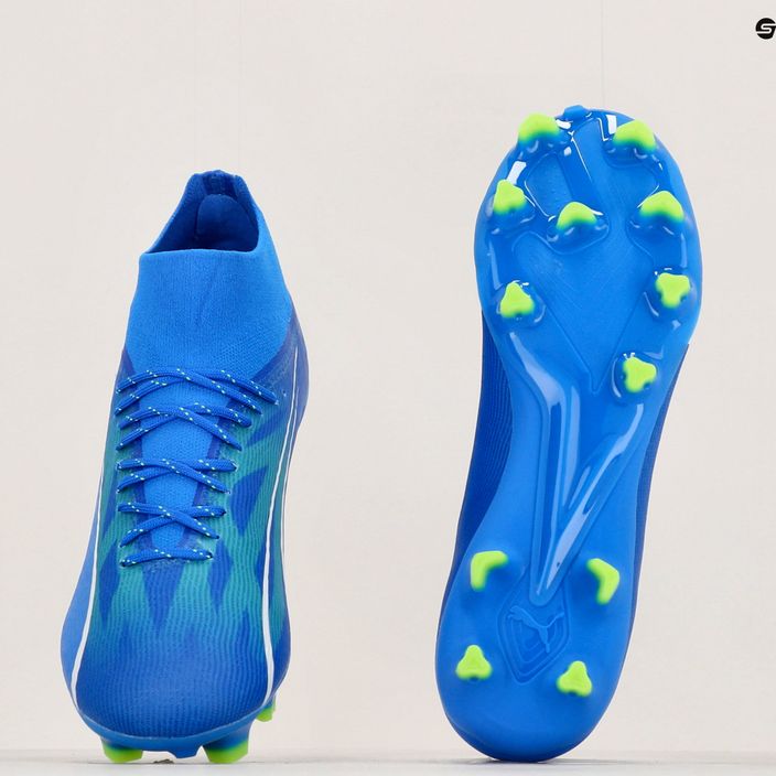 PUMA Ultra Pro FG/AG мъжки футболни обувки ultra blue/puma white/pro green 12