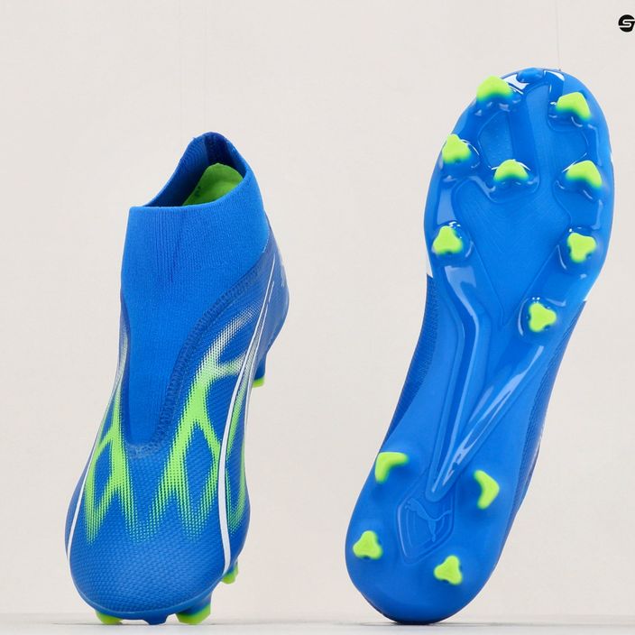 Мъжки футболни обувки PUMA Ultra Match+ Ll FG/AG ultra blue/puma white/pro green 12