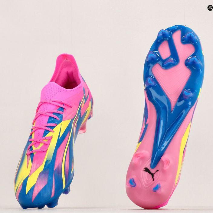 Мъжки футболни обувки PUMA Ultra Ultimate Energy FG/AG luminous pink/ultra blue/yellow alert 20