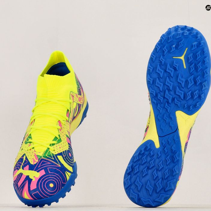 PUMA Future Match Energy TT мъжки футболни обувки ултра синьо/жълто алармено/светло розово 20