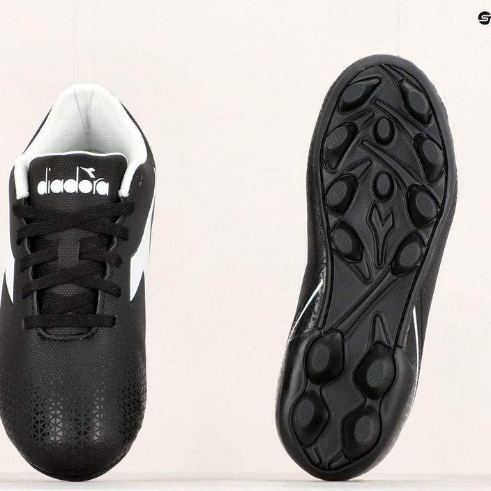 Детски футболни обувки Diadora Pichichi 6 MD JR черно/бяло 18