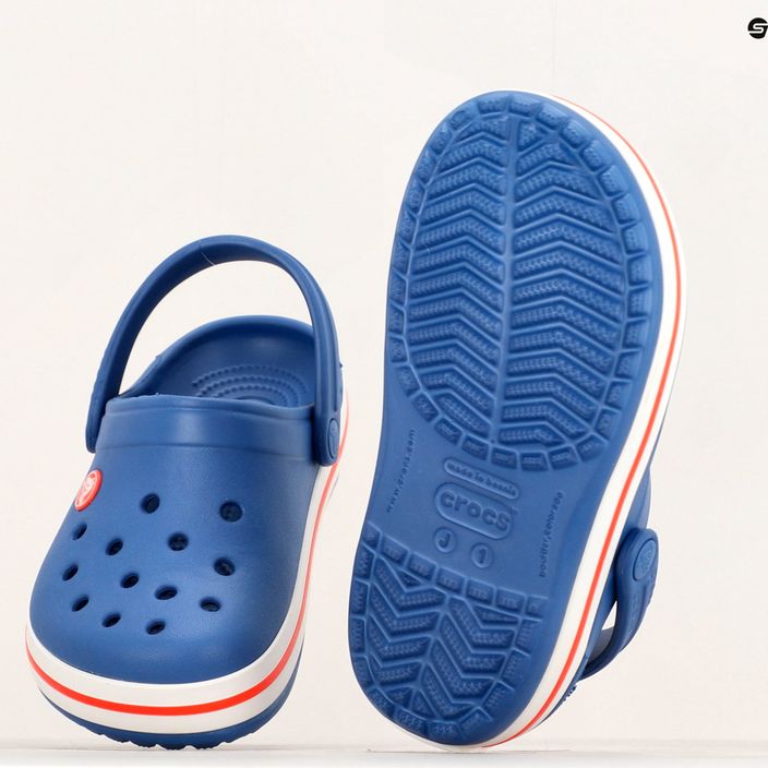 Детски джапанки Crocs Crocband Clog cerulean blue 12