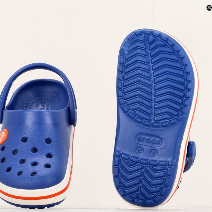 Детски джапанки Crocs Crocband Clog 207005 cerulean blue 12