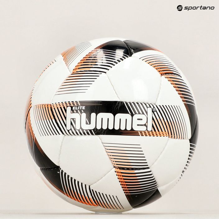 Hummel Elite FB футбол бяло/черно/сребърно размер 4 6