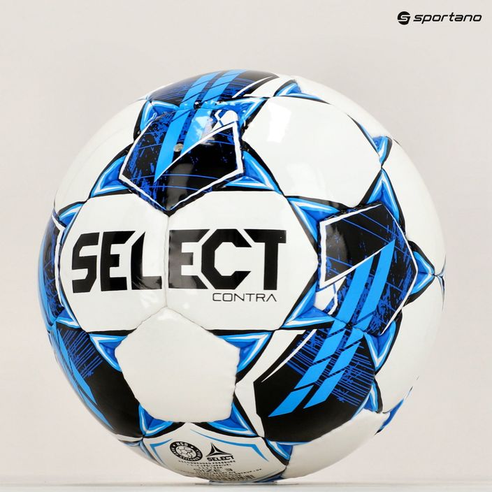 SELECT Contra FIFA Basic v23 бяло / синьо размер 3 футбол 5