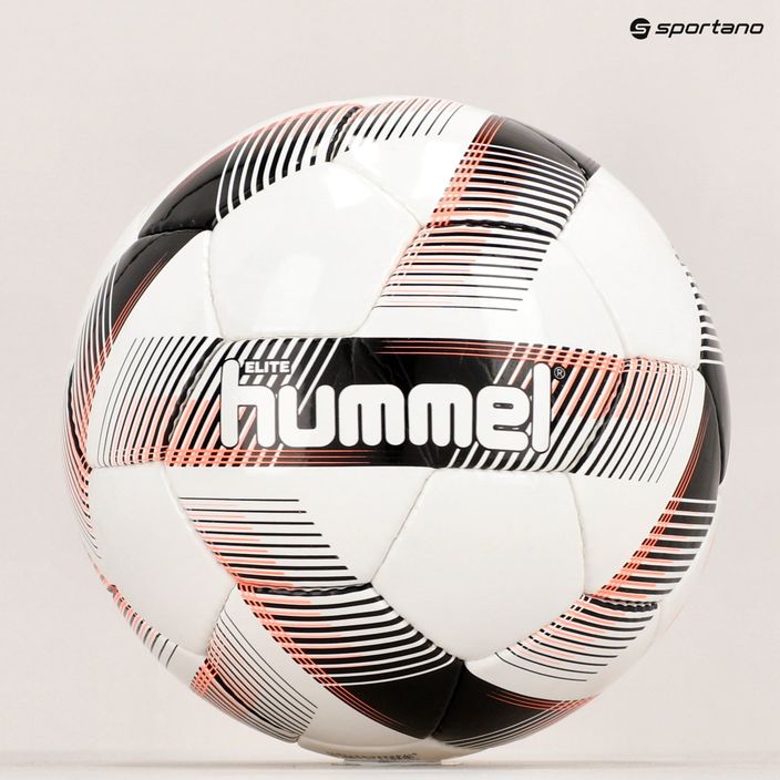 Hummel Elite FB футбол бяло/черно/червено размер 5 6