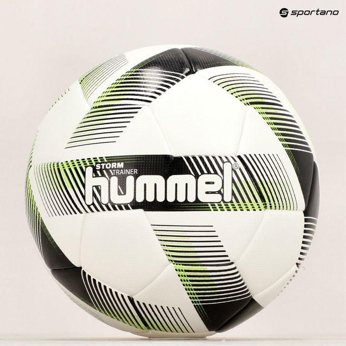 Hummel Storm Trainer FB футболна топка бяло/черно/зелено размер 4 6