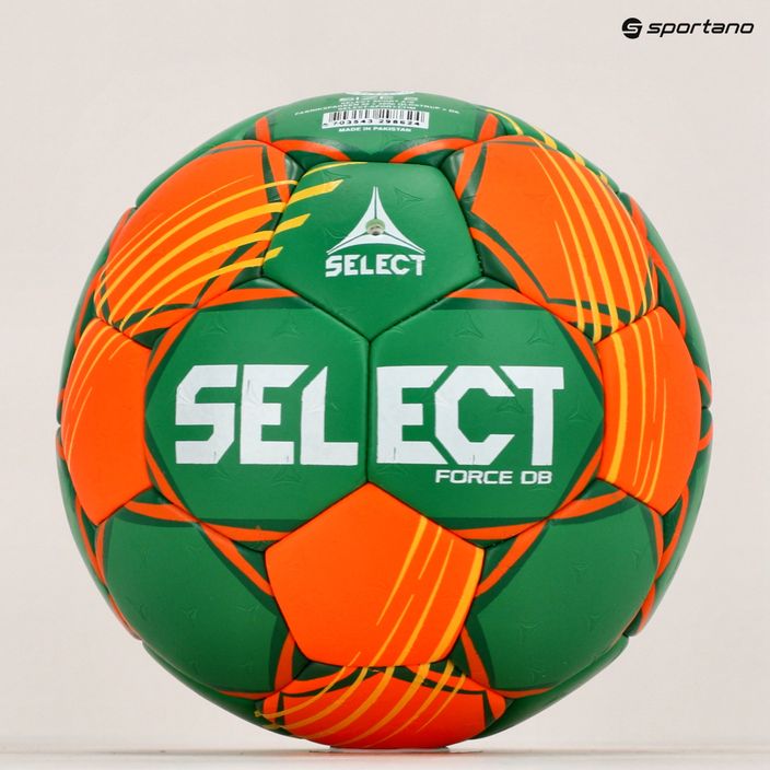 SELECT Force DB v22 2 оранжево-зелен хандбал 210029 5