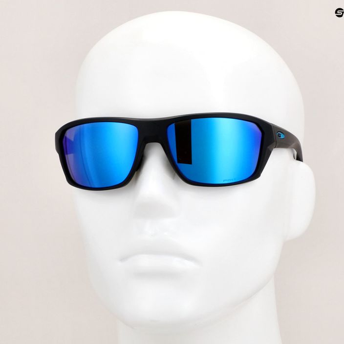 Oakley Split Shot матово черно/призма сапфир поляризирани слънчеви очила 15