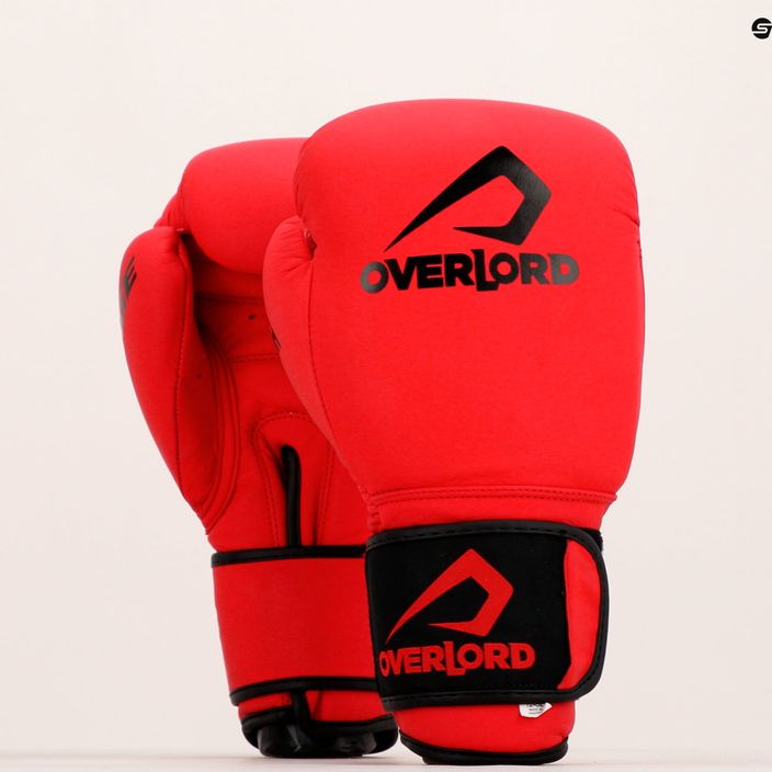 Overlord Rage червени боксови ръкавици 100004-R/10OZ 12