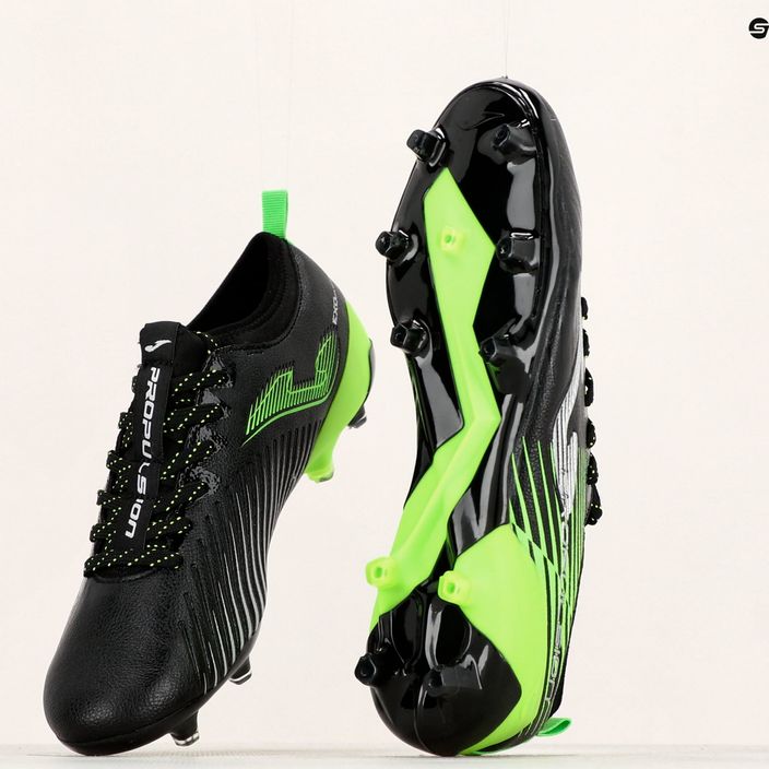 Joma Propulsion Cup FG black/green fluor мъжки футболни обувки 14
