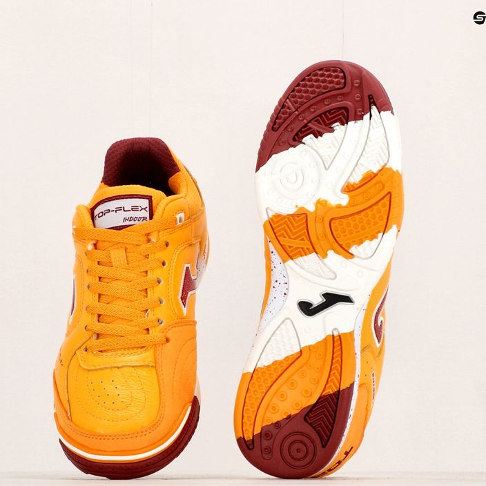 Мъжки футболни обувки Joma Top Flex IN orange/saffron 16