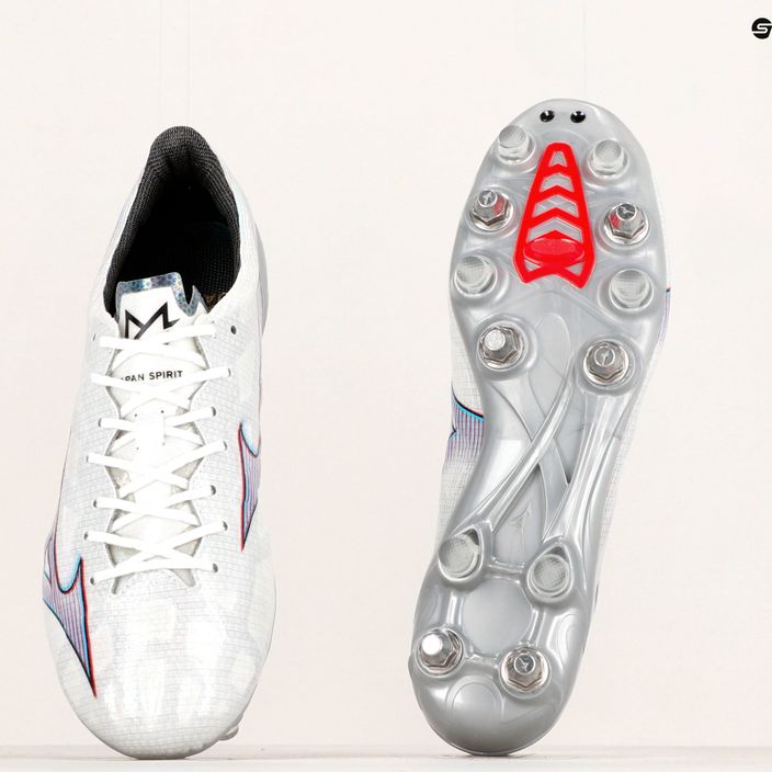 Мъжки футболни обувки Mizuno Alpha JP Mix white/ignition red/ 801 c 24