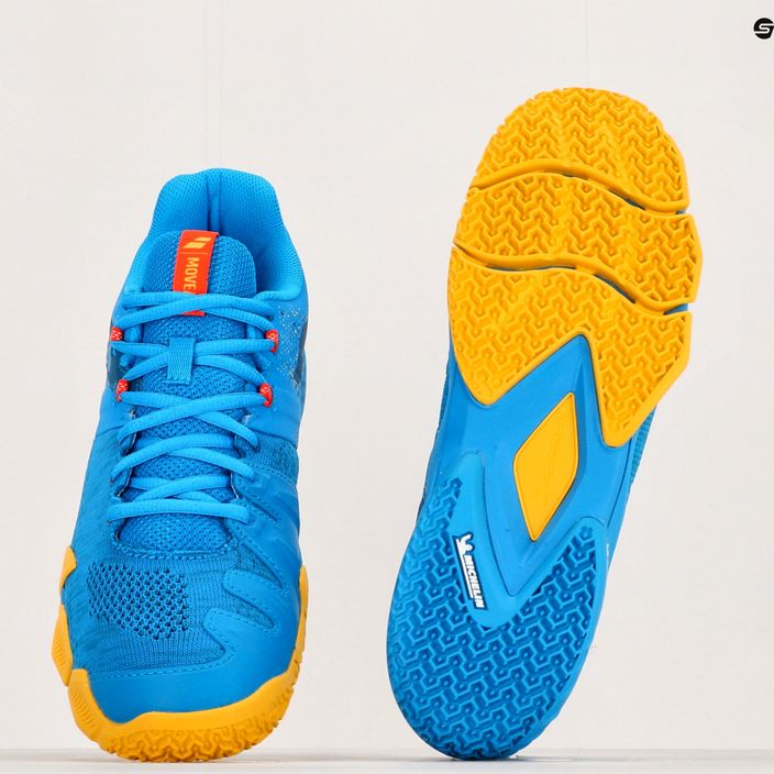 Мъжки обувки за гребане Babolat Movea френско синьо/вибриращо жълто 14