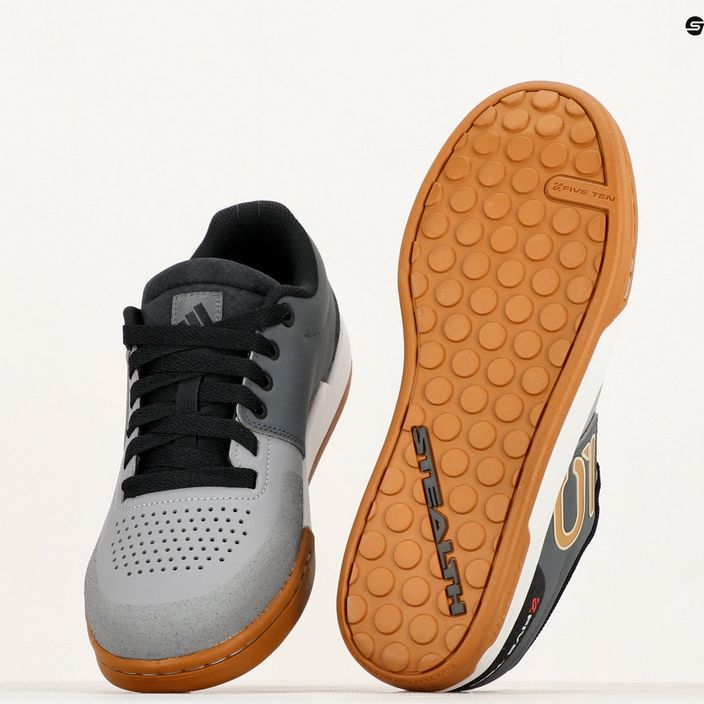 Мъжки обувки за колоездене с платформа adidas FIVE TEN Freerider Pro grey three/bronze strata/core black 11