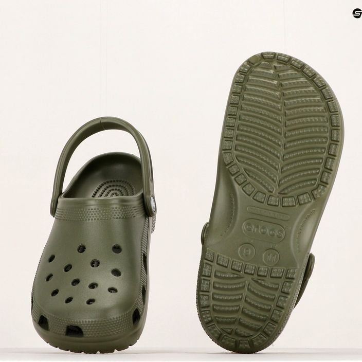 Мъжки джапанки Crocs Classic army green 12