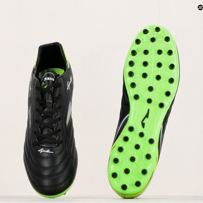 Joma Aguila 2231 AG negro/verde fluor мъжки футболни обувки 14
