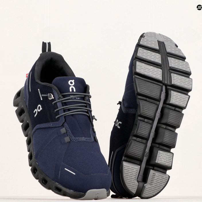 Мъжки обувки за бягане On Cloud 5 Waterproof midnight/magnet 15