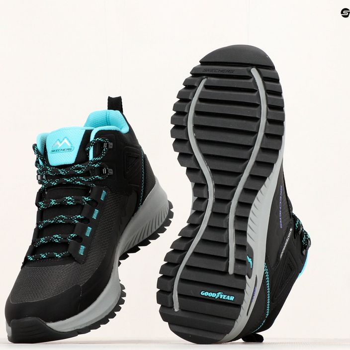 Дамски обувки за трекинг SKECHERS Arch Fit Discover Elevation Gain black/blue 10