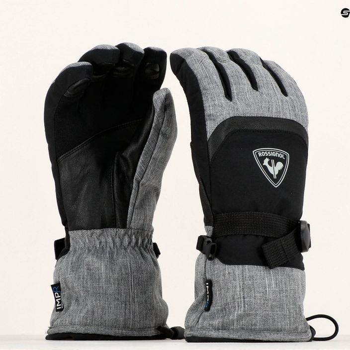 Rossignol Type Impr G heather grey мъжки ски ръкавици 8
