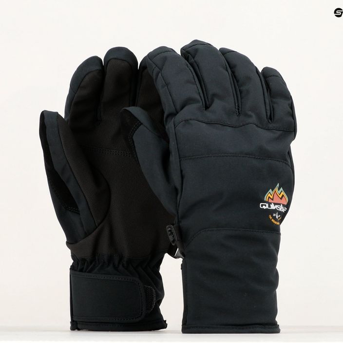 Мъжки сноуборд ръкавици Quiksilver Cross true black 8