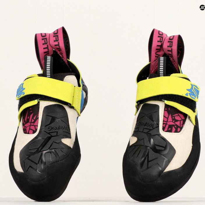 La Sportiva дамски обувки за катерене Skwama apple green/cobalt blue 15
