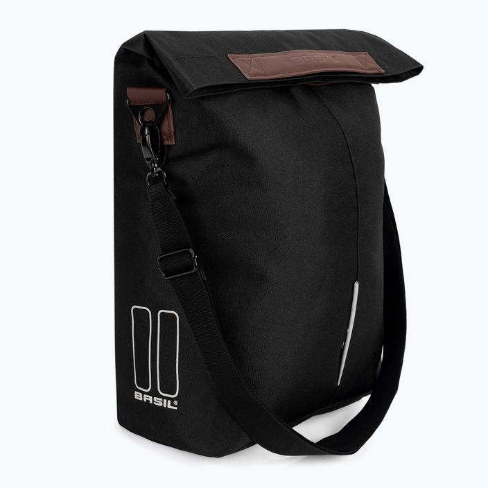 Basil Bloom City Shopper чанта за багажник за велосипед черна B-17779 2