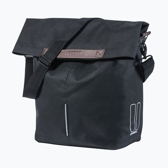 Basil Bloom City Shopper чанта за багажник за велосипед черна B-17779 5