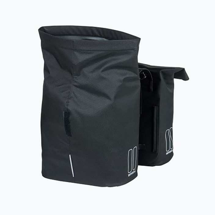 Basil Bloom City двойна чанта за багажник за велосипед черна B-18071 4
