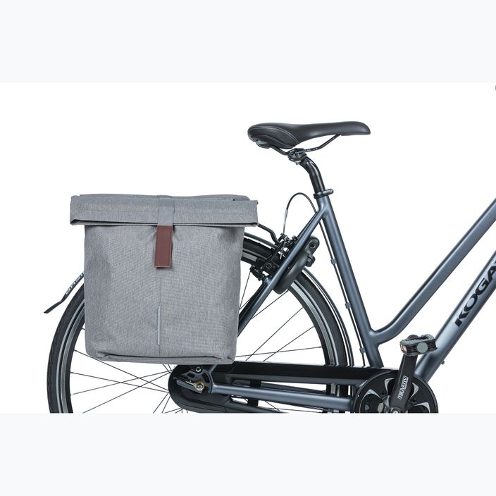 Basil City Двойна чанта за велосипед 32 л черна 5