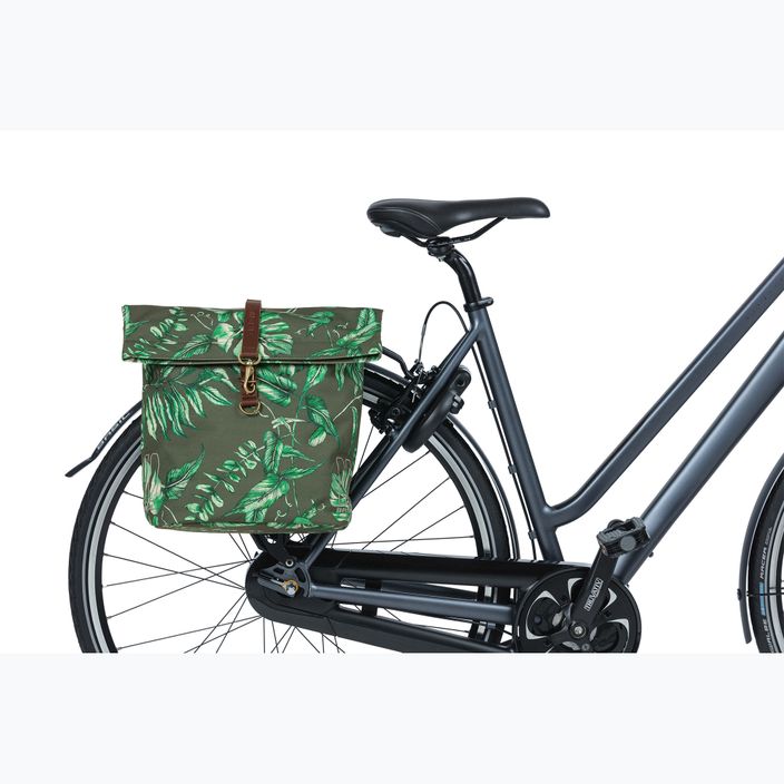 Двойна чанта за велосипед Basil Ever-Green 32 л мащерка зелена 6