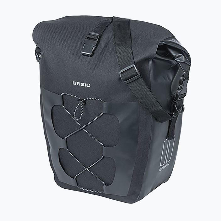 Basil Bloom Navigator Водоустойчива единична чанта за багажник за велосипед черна B-18258 6