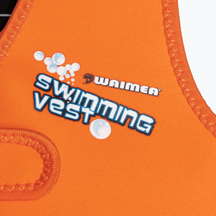 Детска жилетка за плуване Waimea Classic оранжева 5