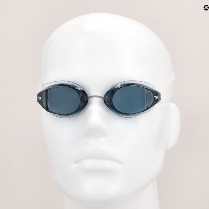 Очила за плуване TYR Tracer-X Racing бели LGTRX 3