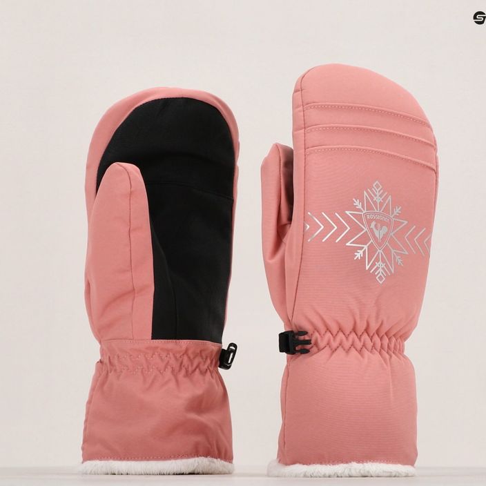 Rossignol дамски ски ръкавици Perfy M cooper pink 8