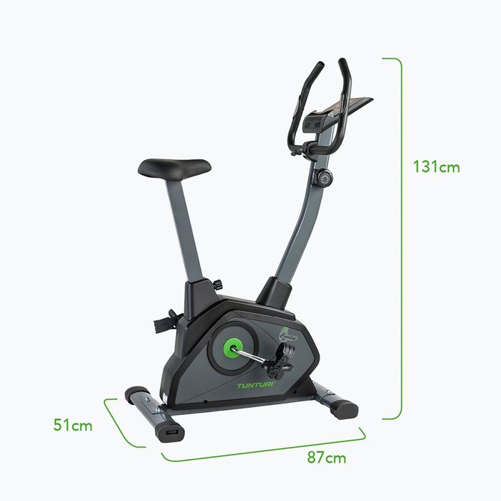 Стационарен велосипед Tunturi Cardio Fit B35 black 10