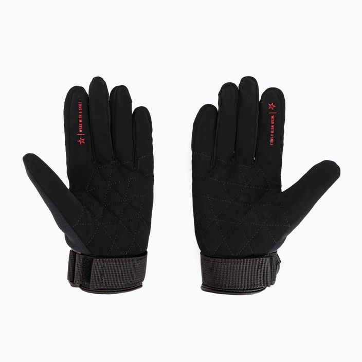 JOBE Stream ръкавици за уейкборд черни и червени 341017002 2